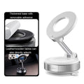 Magnetic Phone Holder 360° Rotation – Car & Desk Mount Car Phone Mount QXL White