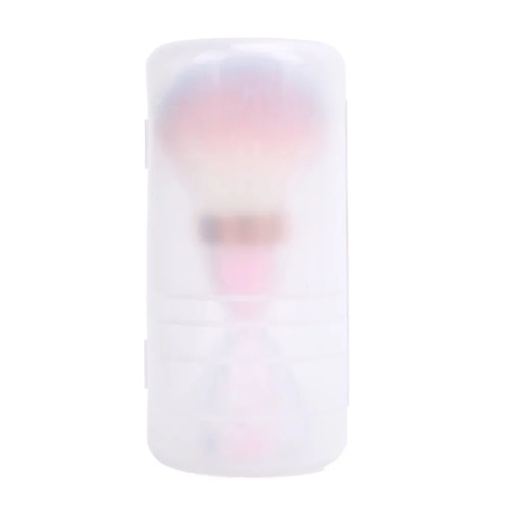 Hourglass Nail Dust Brush | Fluffy Nylon Manicure Cleaner Nail Dust Brush QXL