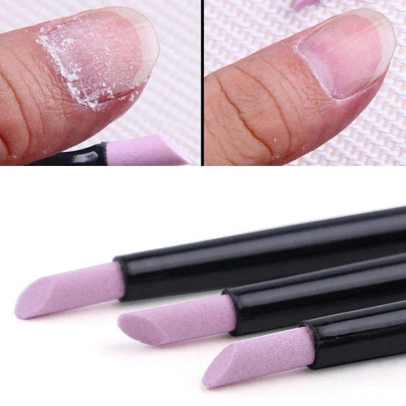Quartz Cuticle Grinding Pen | Manicure Stick 1–5 Pc Set Cuticle Grinding Pen QXL