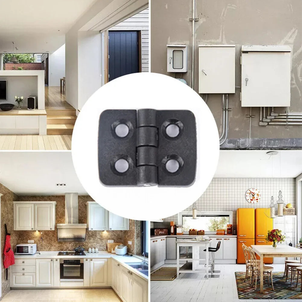 Nylon Plastic Butt Hinges Cabinet & Electric Box – 2 Pack Plastic Butt Hinges QXL