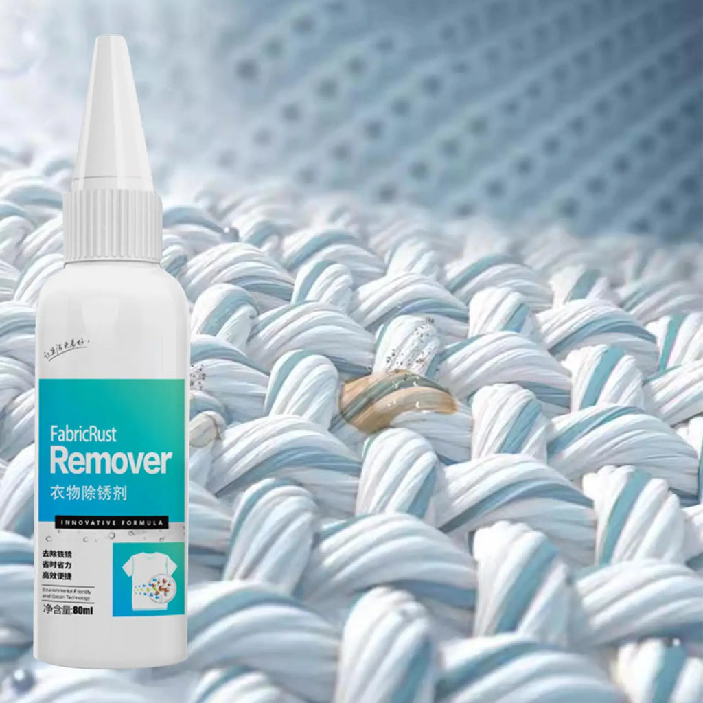 80ml Fabric Rust & Stain Remover – Fast-Acting Clothing Cleaner Fabric Stain Remover QXL