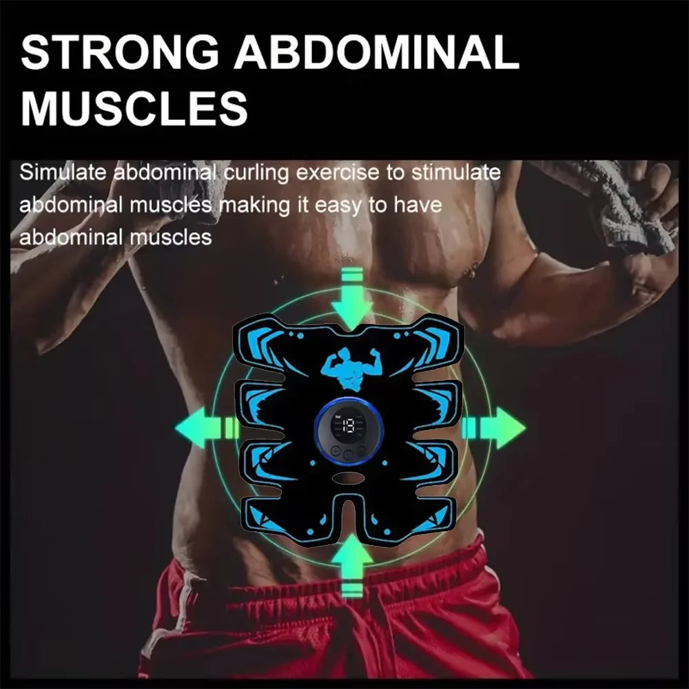 OREADEX 3-in-1 EMS Muscle Stimulator – Abs & Arms Trainer EMS Muscle Trainer QXL