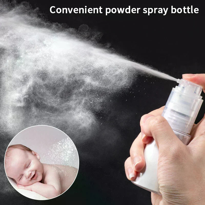 Powder Spray Bottle 18–120ml | Talcum & Hair Powder Dispenser Powder Spray Bottle QXL
