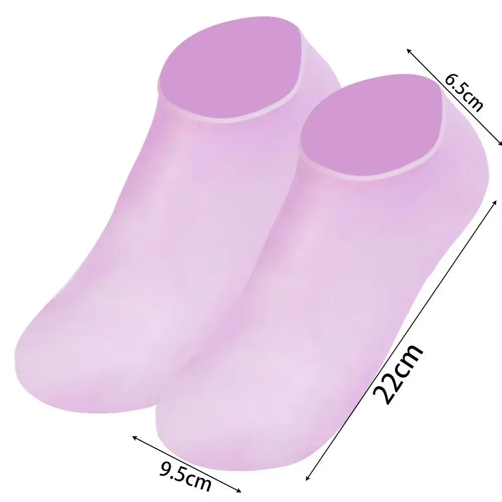 Silicone Moisturizing Foot Socks | Anti-Crack Dry Skin Care Moisturizing Foot Socks QXL