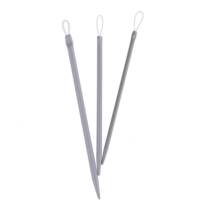 3-Pack Nylon Yarn Knitting Needles | Blunt Tapestry Needle Set Yarn Knitting Needles QXL