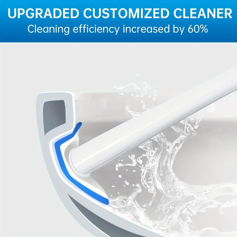 10-Pack Disposable Toilet Brush Refills | Fiber Cotton Wand Heads Toilet Brush Refills QXL