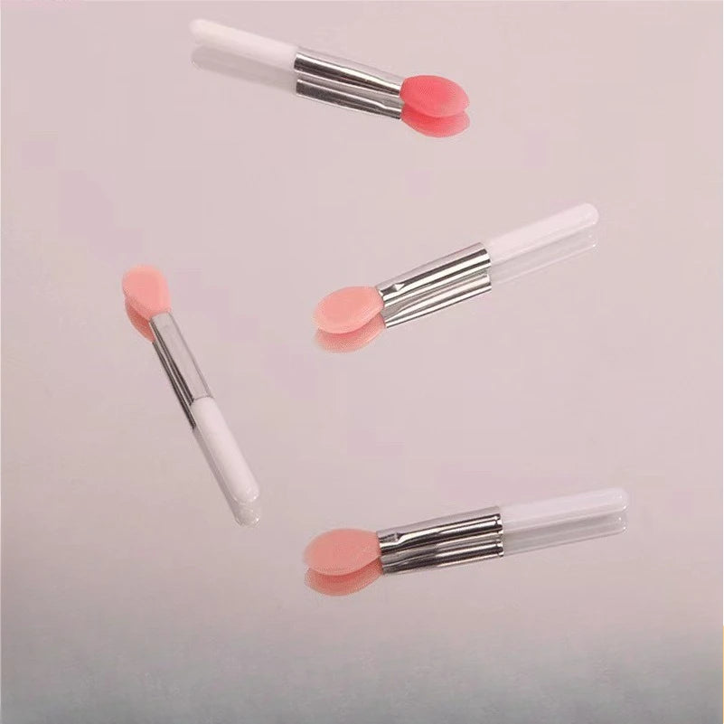 3-Pack Silicone Lip Brush Set with Dust Covers | Lip Mask Silicone Lip Brush QXL