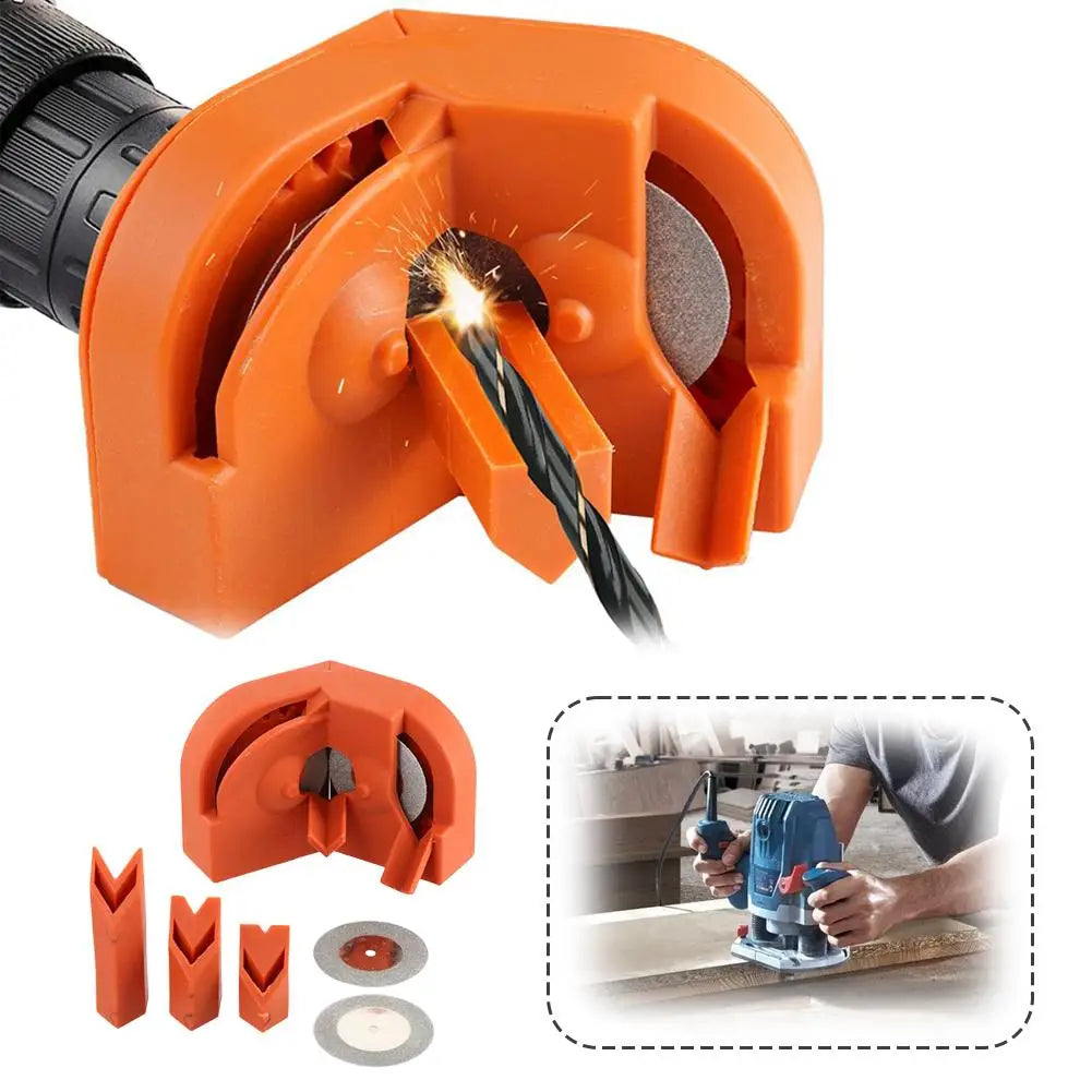 Electric Drill Bit Sharpener 2–16mm Twist Bit Grinder Tool Drill Bit Sharpener QXL