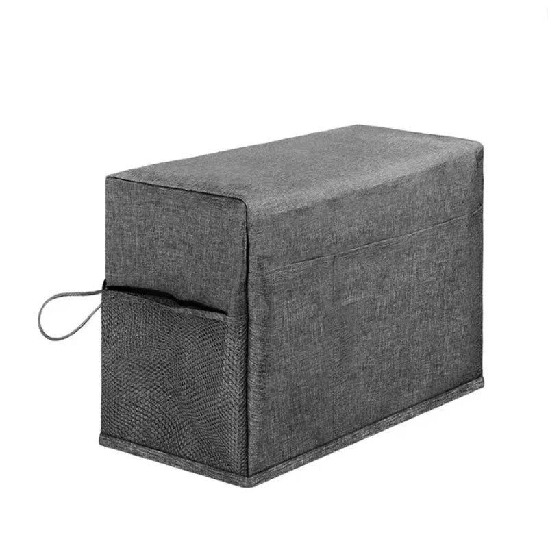 Waterproof Sewing Machine Cover with Pockets | Dustproof Sewing Machine Cover QXL Grey