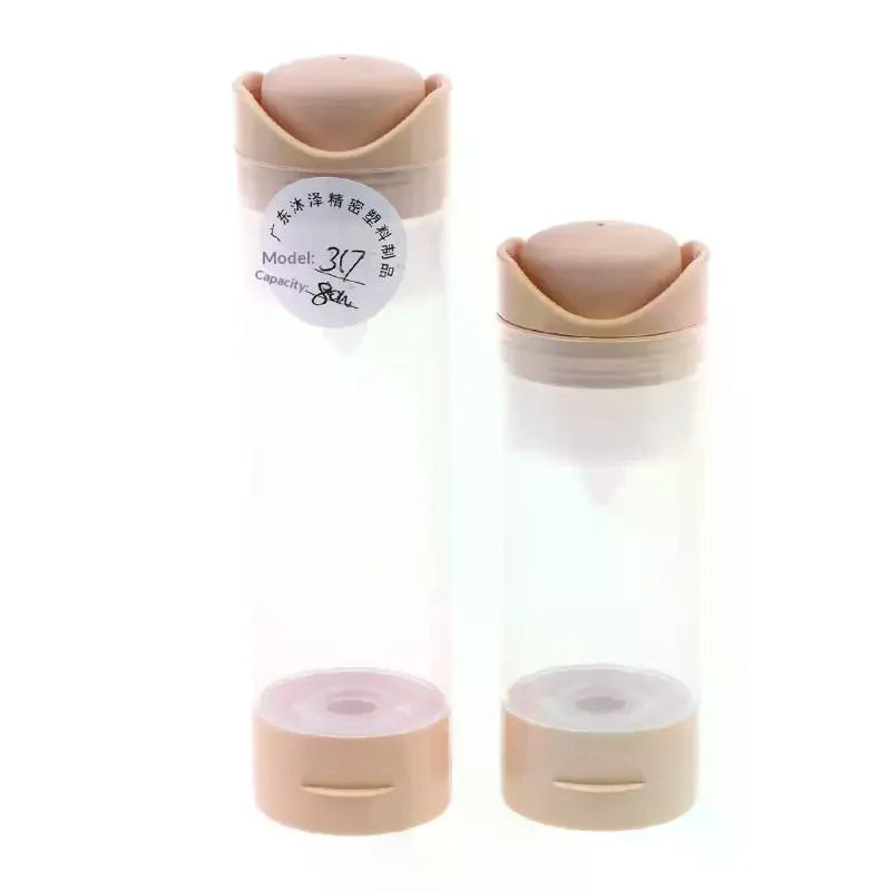 50/80ml Airless Vacuum Press Dropper Bottle | PP Cosmetic Container Airless Pump Bottle QXL