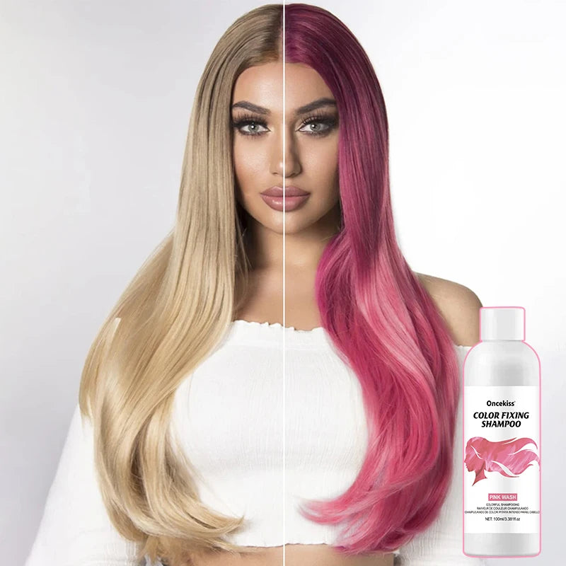 Purple Toning Shampoo – Color Depositing & Gray Blending 100ml Color Depositing Shampoo QXL
