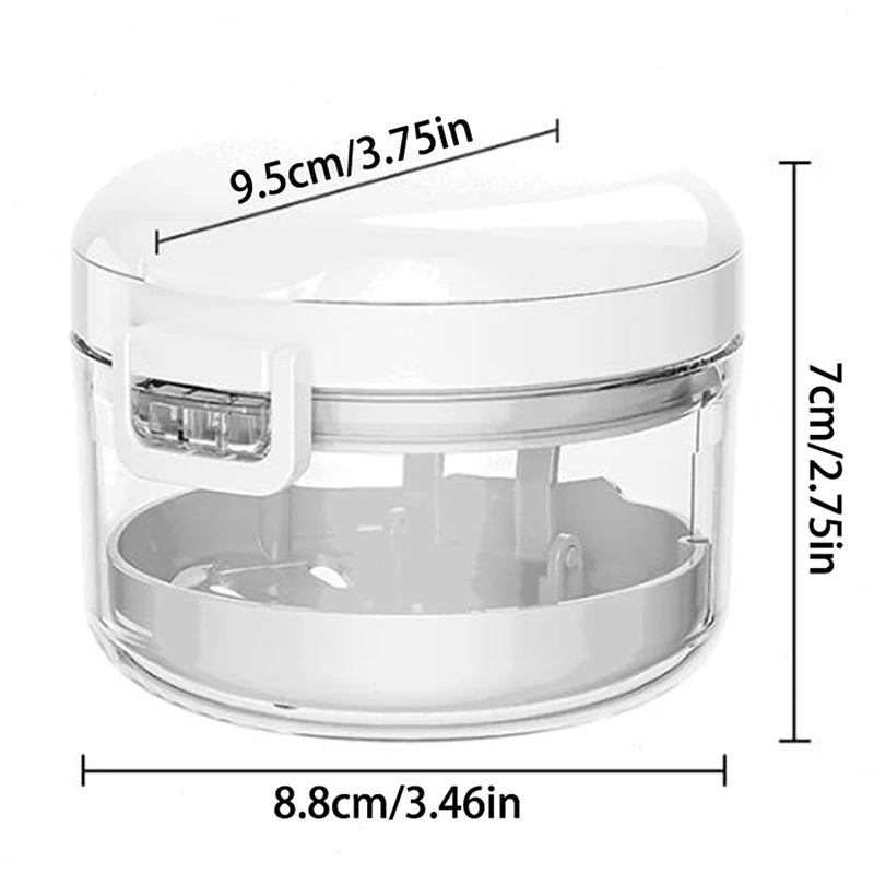 Double Layer Retainer & Denture Storage Box | Portable Case Retainer Storage Case QXL White