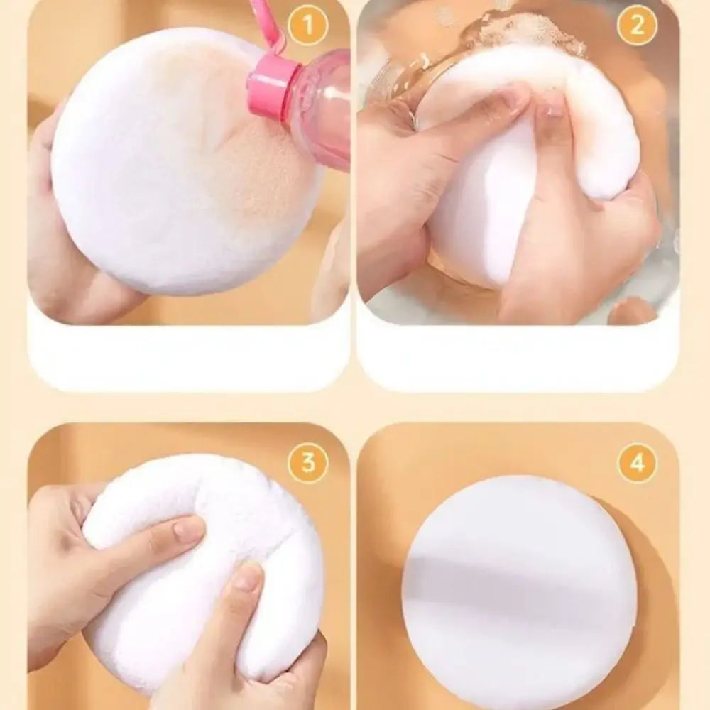 130mm Oversized Makeup Puff | Super Soft Powder Sponge Makeup Powder Puff QXL