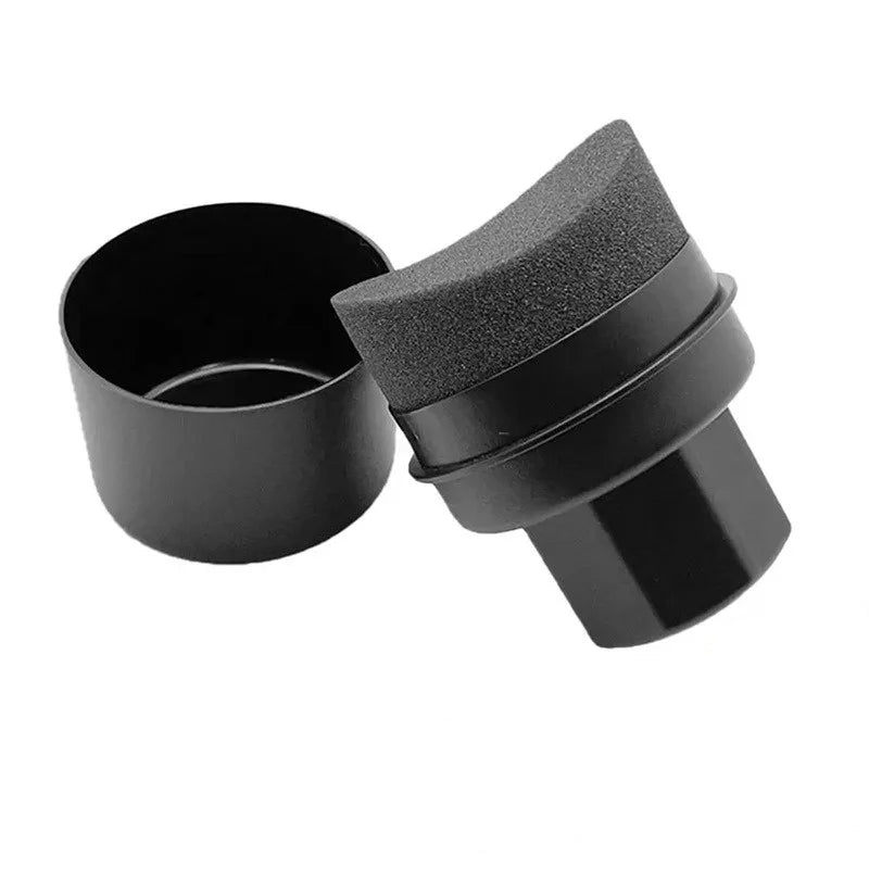 Car Wash Detailing Sponge | Foam Wax Polishing Pad Auto Care Car Detailing Sponge QXL Black curved B