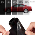 Car Windshield Sun Strip Tint Film 50x300cm | 1–50% VLT UV Block Window Tint Film QXL 70 Percent Clear