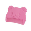 Soft Silicone Baby Hair Comb & Scalp Massager | Newborn Baby Grooming Comb QXL B68 Rose red-1pcs