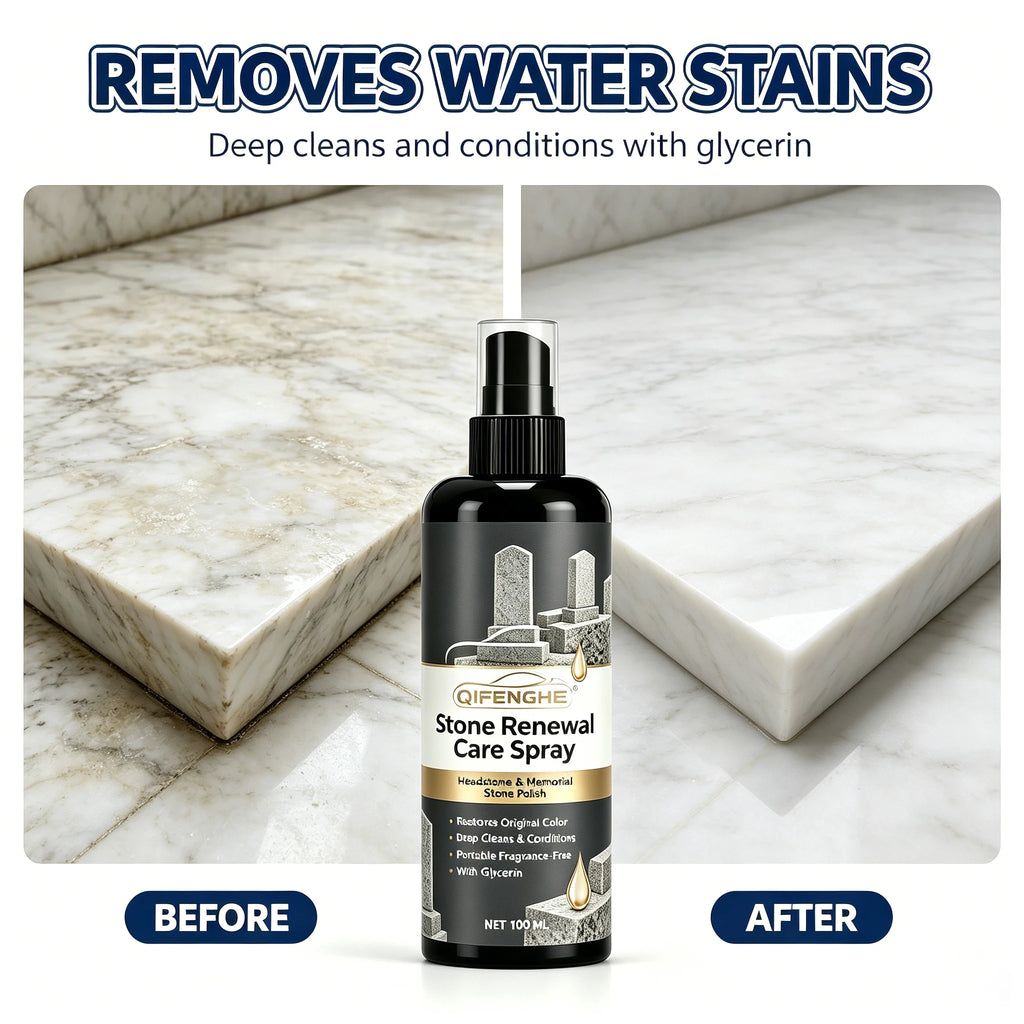 100ml Stone Renewal Spray – Polish & Restore Stone Color Stone Care Spray QXL