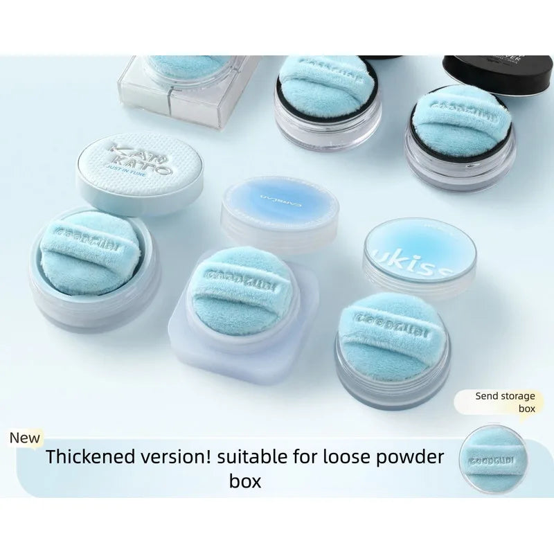 Double-Sided Loose Powder Puff | Thick Soft Setting Puff Loose Powder Puff QXL