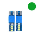 2-Pack T10 W5W LED Car Interior Bulbs – Error Free 5W Car Interior LED Bulb QXL Green