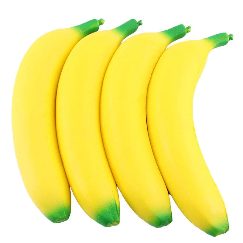 Jumbo Banana Squishy Slow-Rising Squeeze Fidget Toy Squishy Fidget Toy QXL