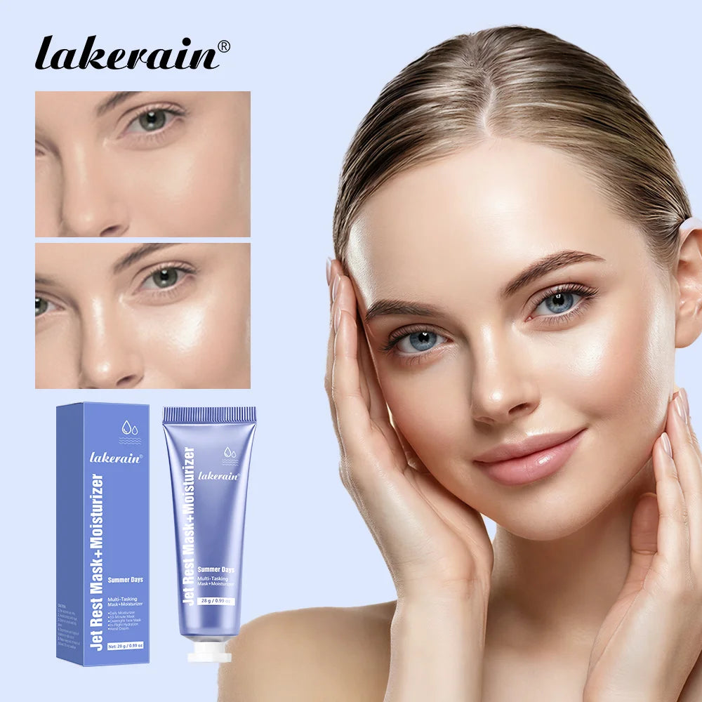 2-in-1 Daily Moisturizer & Overnight Face Mask | Deep Hydration Face Moisturizer Mask QXL