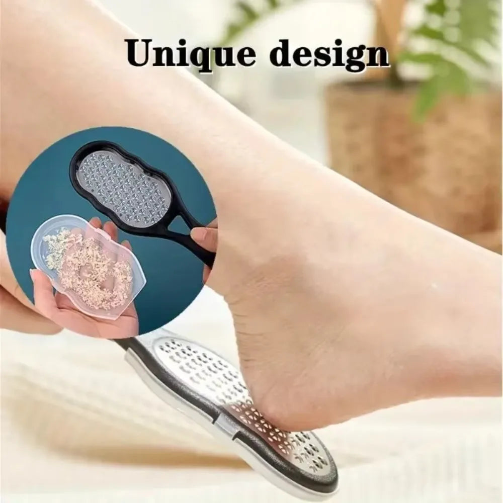 Stainless Steel Foot File & Callus Remover with Storage Cover Foot File QXL