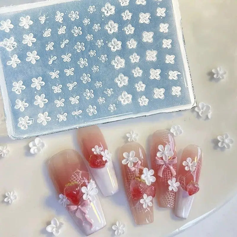 3D Silicone Nail Art Mold | Fruit, Flower & Fairy Charms DIY Silicone Nail Mold QXL