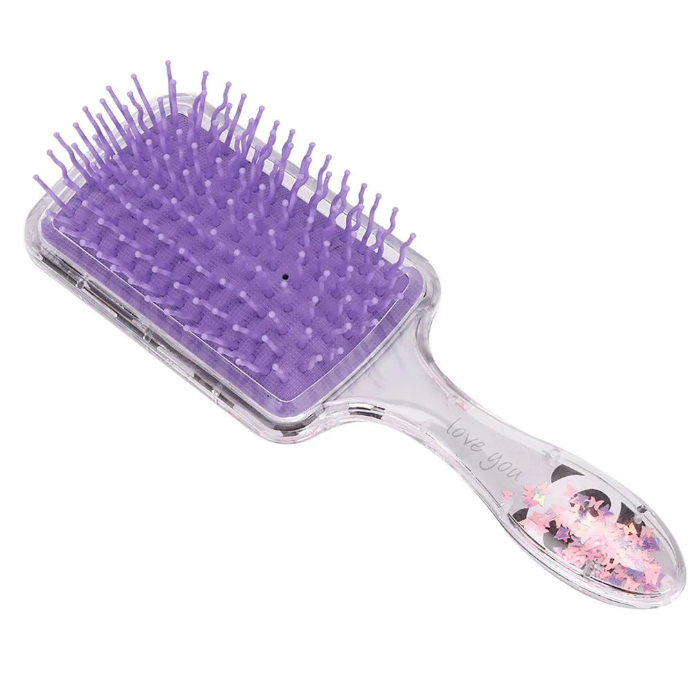 Cartoon Cushion Hair Comb | Detangling & Scalp Massage Scalp Massage Comb QXL