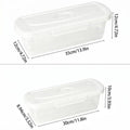 2-Piece Breading Shaker Bowl Set | Batter Bowl with Lid Breading Shaker Bowl Set QXL White