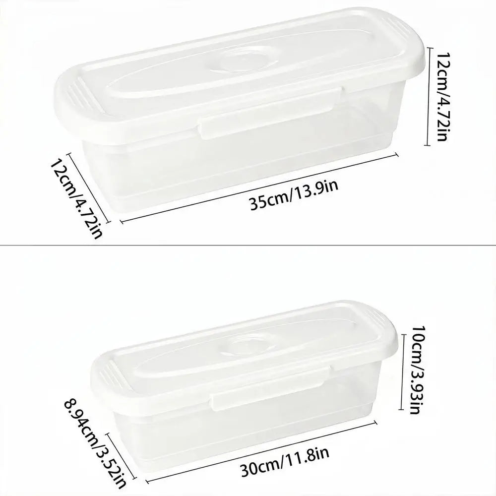 2-Piece Breading Shaker Bowl Set | Batter Bowl with Lid Breading Shaker Bowl Set QXL White