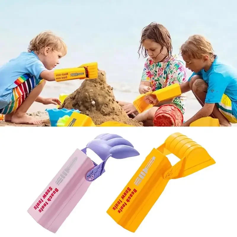 Kids Orange Beach Sand Shovel & Snow Digging Tool Kids Sand Shovel QXL