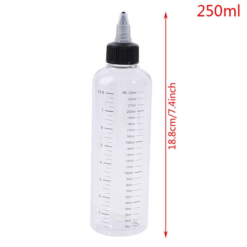PET Dropper Bottles Twist Cap | 30ml–250ml Ink Containers Ink Dropper Bottle QXL 250ml