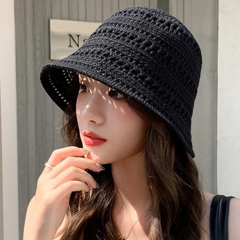 Women's Wide Brim Straw Sun Hat | UV Protection Beach Hat Sun Protection Hat QXL