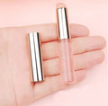 Silicone Lip Brush with Cap | Round Head Makeup Applicator Silicone Lip Brush QXL Pink