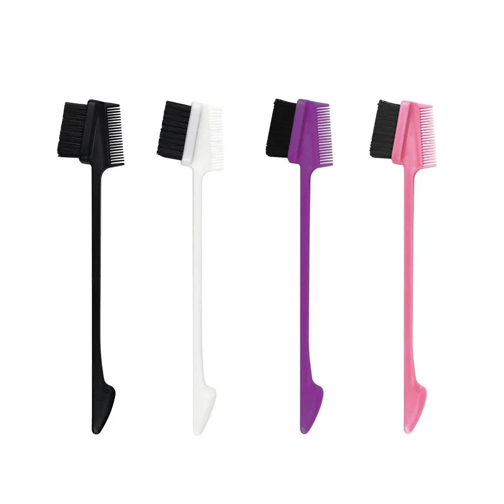 3-in-1 Hair Dye Comb | Edge Brush & Eyebrow Styling Tool Hair Styling Comb QXL