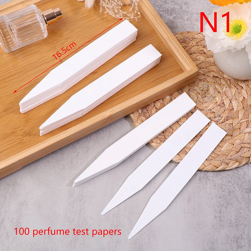 100-Pack Flower Shape Perfume & Essential Oil Test Strips Fragrance Test Strips QXL 1