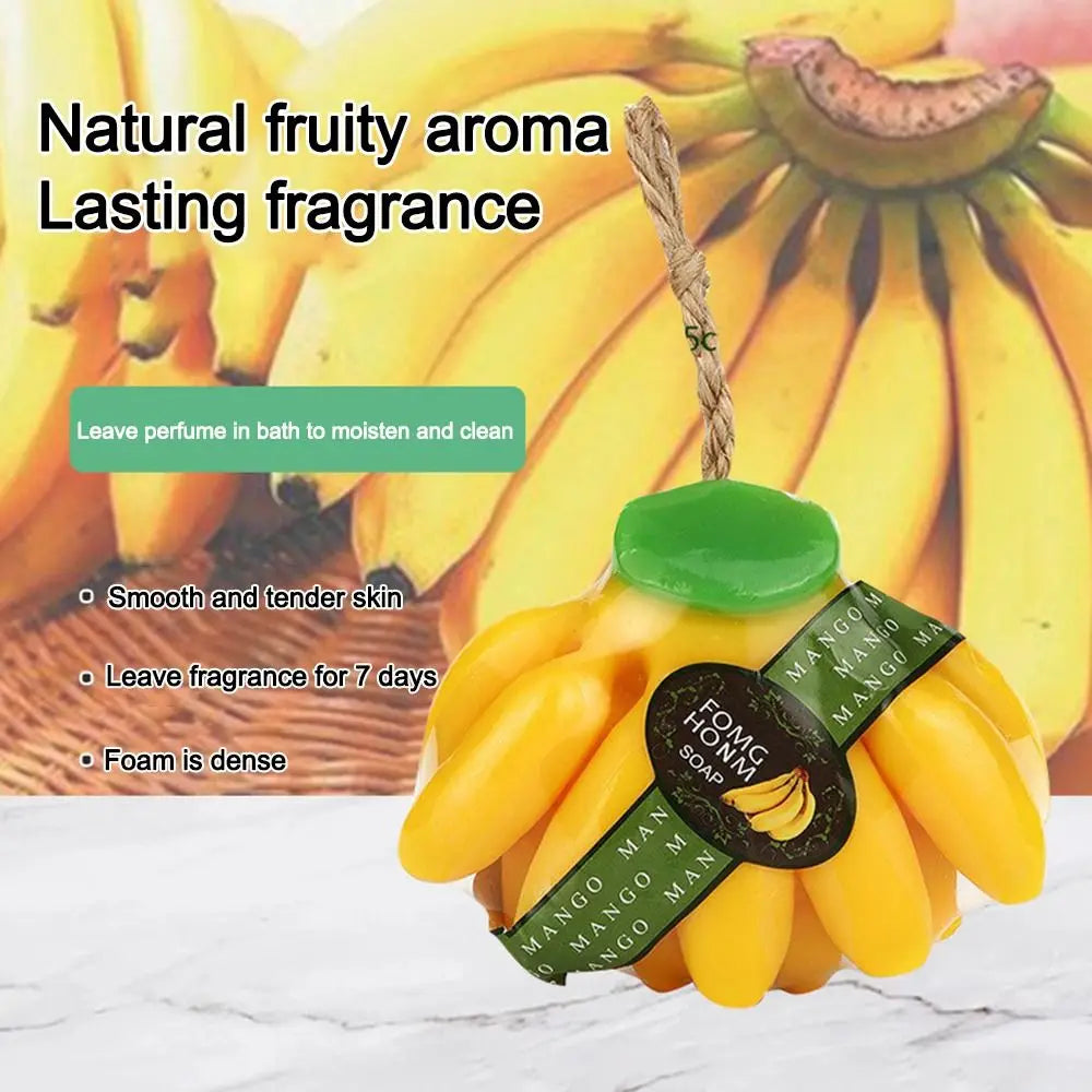 Mini Fruit-Shaped Soap | Moisturising Kids Bath Bar Gift Novelty Bar Soap QXL