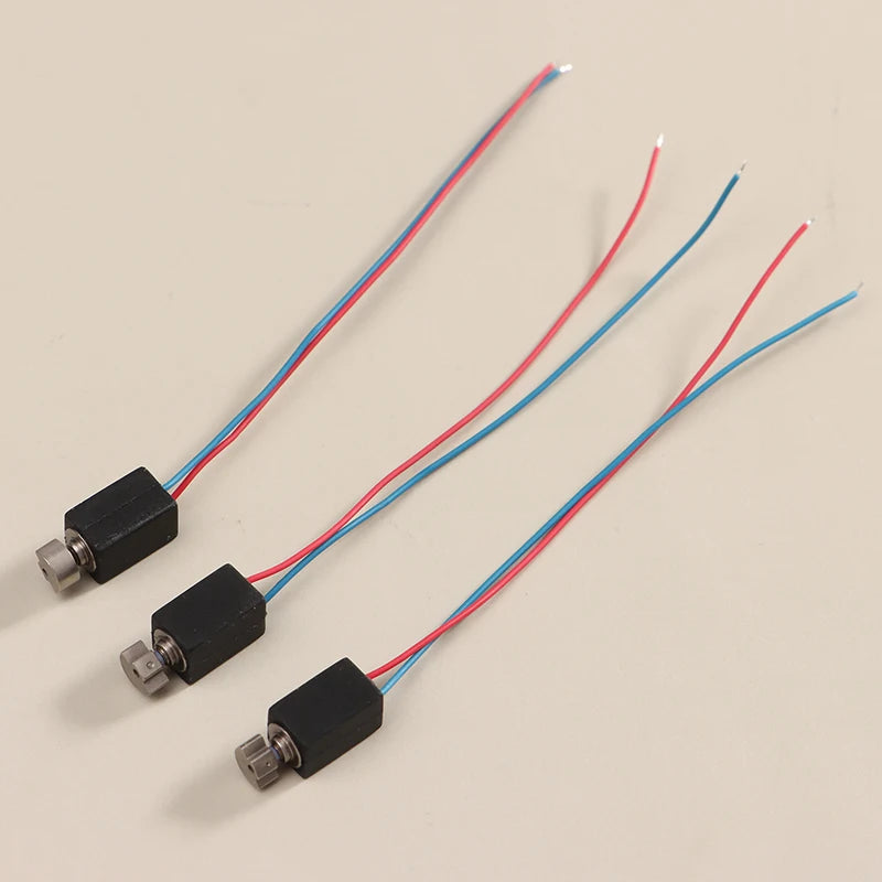 5-Pack 4×8mm DC 3V Mini Vibration Motor with Eccentric Wheel DIY Micro Vibration Motor QXL