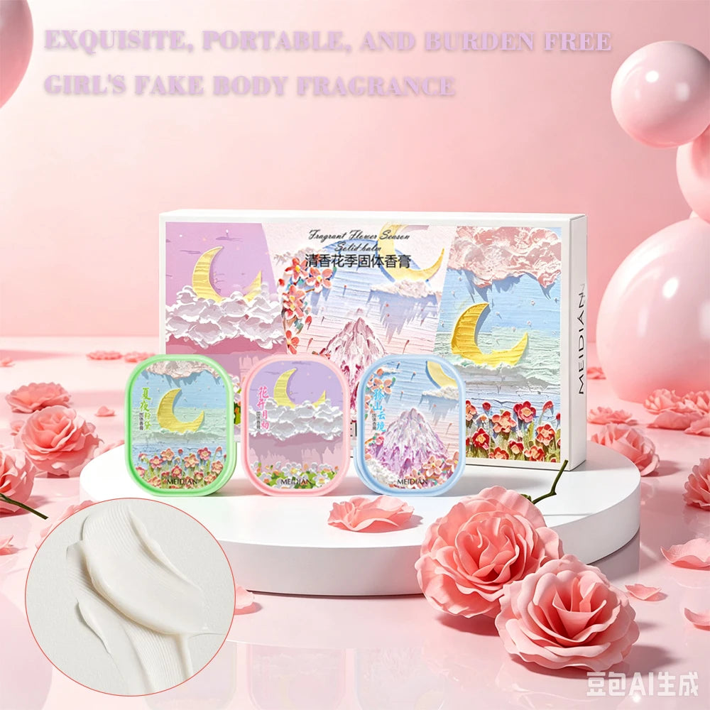 Body Solid Fragrance Cream | Long-Lasting & Moisturizing Body Fragrance Cream QXL