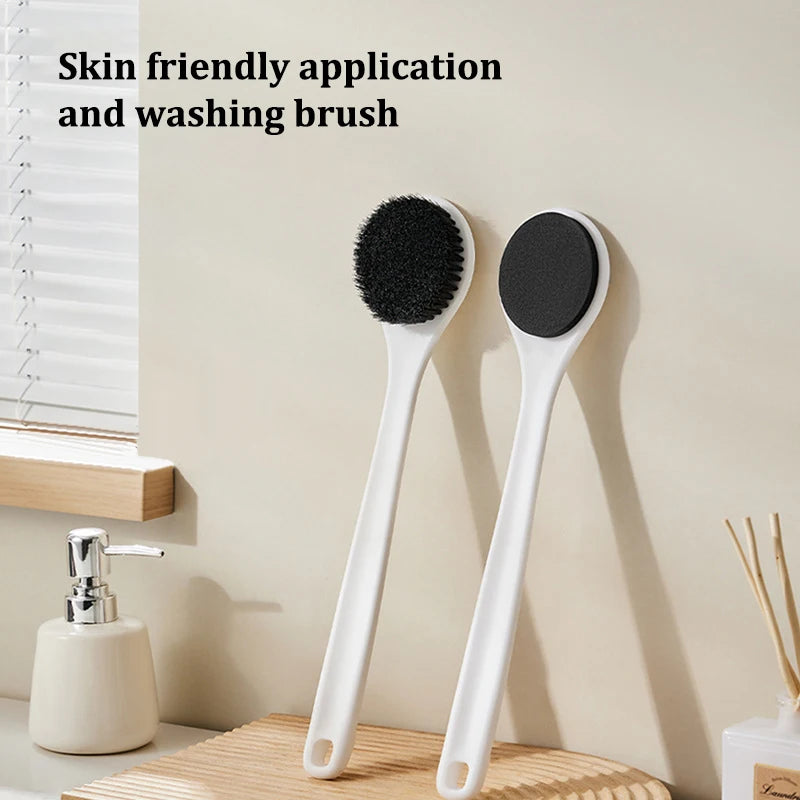 Long Handle Lotion Applicator Brush – Back & Body Cream Lotion Applicator Brush QXL