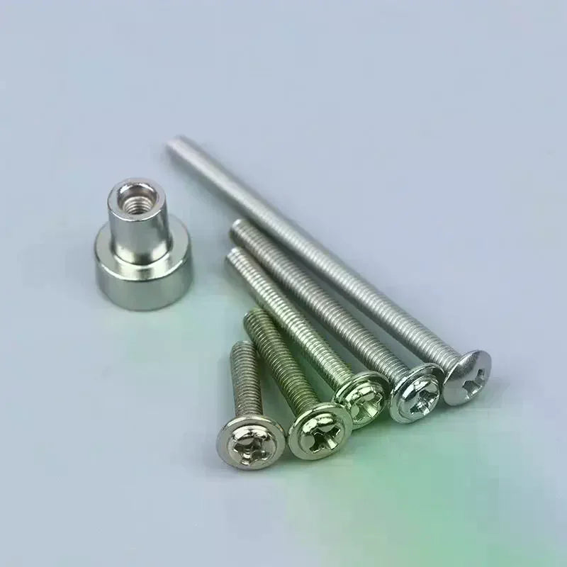 Magnetic Fan Screws & Nut Set | DIY PC Chassis Cooling Mount PC Fan Mount Set QXL