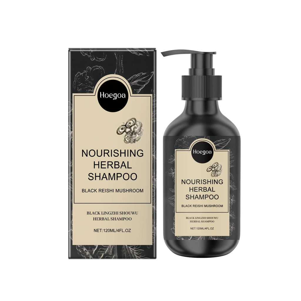 HOEGOA Herbal Hair Growth Nourishing Shampoo 120ml Hair Growth Shampoo QXL 1pcs