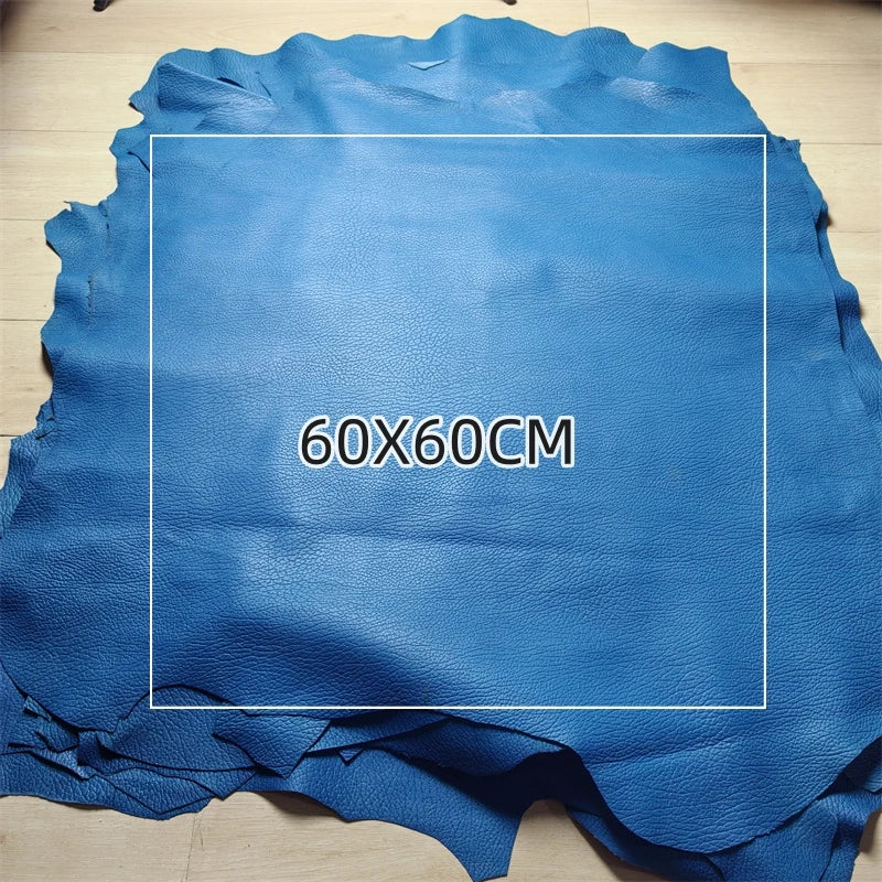 Lychee Embossed Sheepskin Leather 1.1–1.2mm | Whole Hide DIY Craft Leather Hide QXL