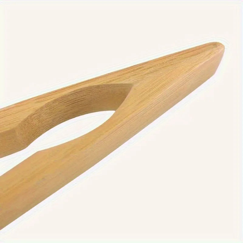 Wooden Serving Tongs – BBQ, Salad, Bread & Buffet Use Kitchen Serving Tongs QXL