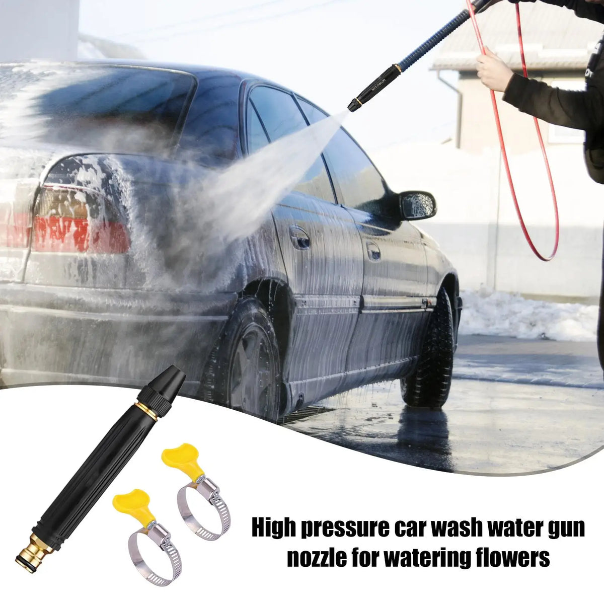 Adjustable High-Pressure Garden Hose Spray Nozzle Quick Connect Garden Hose Nozzle QXL