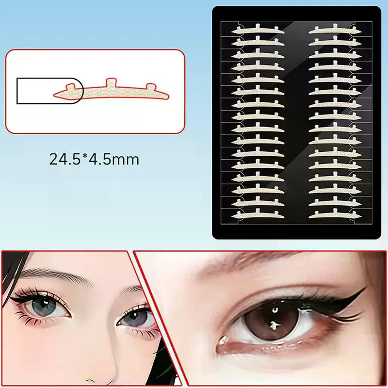 224-Pack Invisible Double Eyelid Tape | Lace Lift Stickers Eyelid Tape Stickers QXL