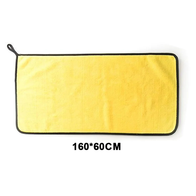 Microfiber Car Wash Detailing Towel | Lint-Free Drying Cloth Car Detailing Towel QXL 160x60CM