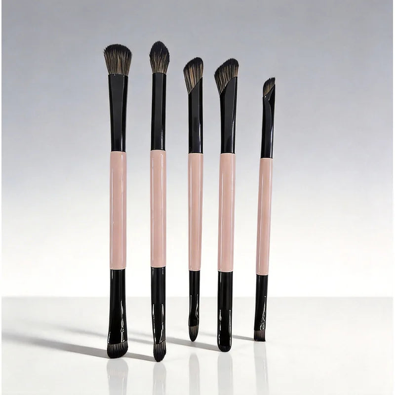 5-Piece Makeup Brush Set | Concealer, Contour & Eye Brushes Makeup Brush Set QXL