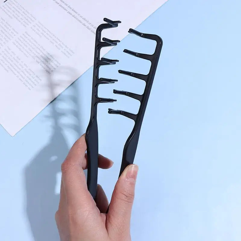 Wide-Tooth Fluffy Hair Styling Comb | Root Lift & Volume Hair Styling Comb QXL