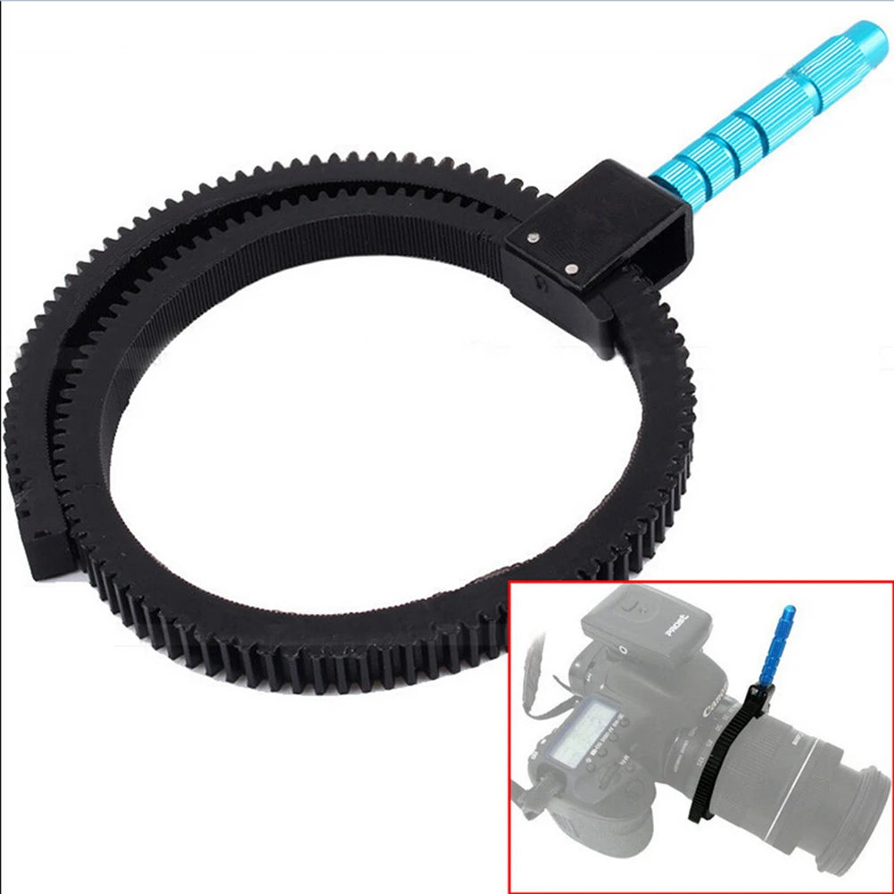 Follow Focus Gear Ring Belt for DSLR Zoom Lens 49–82mm Camera Lens Accessory QXL